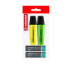 Pack: 2x Resaltador STABILO Boss + 2x Pilas AA POWER ONE, Pack x 4 Unds.